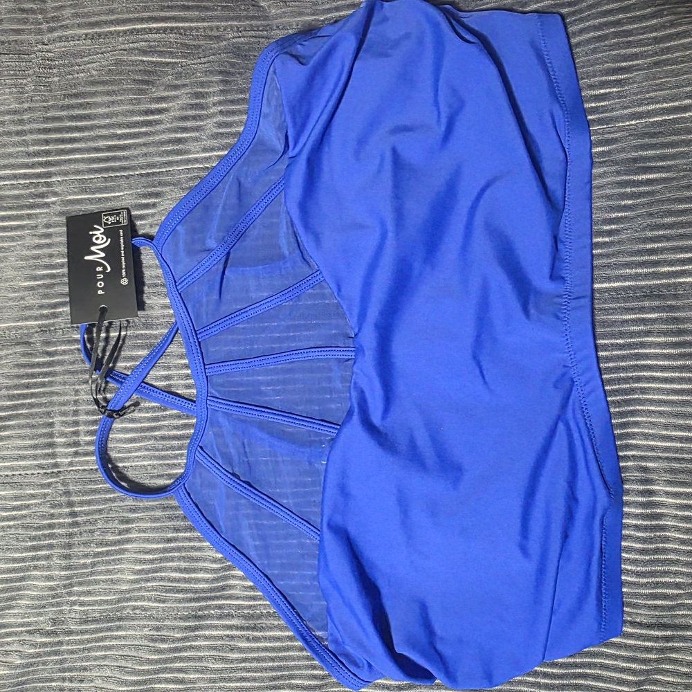 Pour Moi Space High underwire swim top- NWT